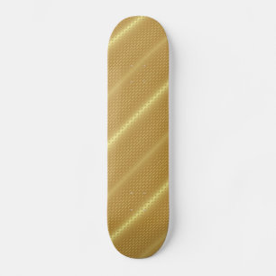 Skateboard Fondo dorado