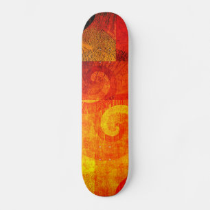 Skateboard Fondo espirales antiguas