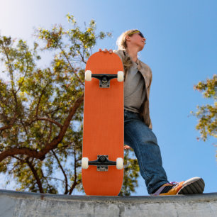 Skateboard Fondo naranja texturizado calmado y simple