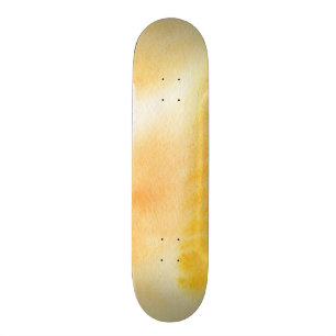 Skateboard Fondo pintado a mano 14 de la acuarela abstracta