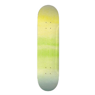 Skateboard Fondo pintado a mano 2 de la acuarela abstracta