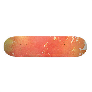 Skateboard Fondo pintado a mano abstracto de la acuarela