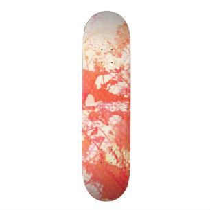 Skateboard Fondo pintado a mano abstracto de la acuarela. 2