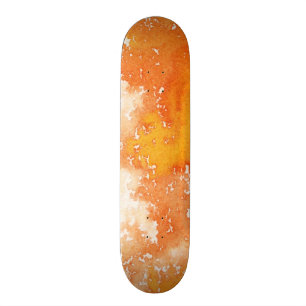 Skateboard Fondo pintado a mano abstracto de la acuarela. 2