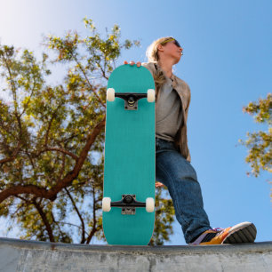 Skateboard Fondo texturizado turquesa calmado y simple 