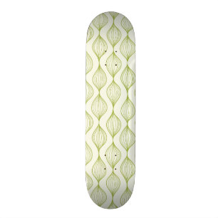 Skateboard Fondo vertical verde del modelo del ogee