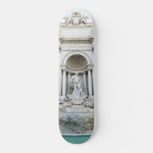 Skateboard Fontana de Trevi en Roma #1 #travel #wall #art