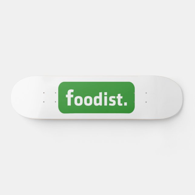Skateboard Foodist. (Horz)