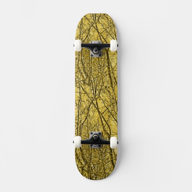 Skateboard Forest Aglow (Anverso)