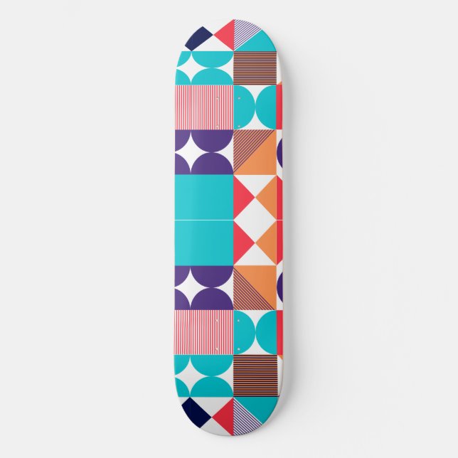 Skateboard Forma geométrica (Anverso)