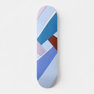 Skateboard Forma Geométrica Abstracta 3
