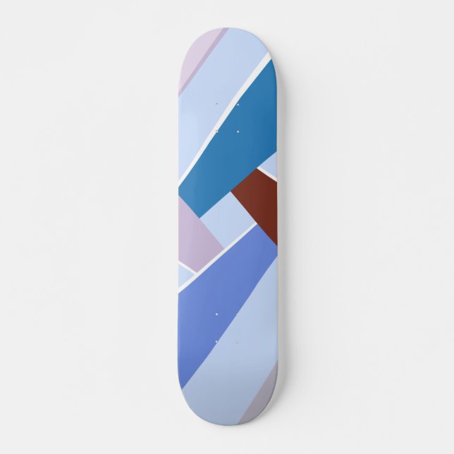 Skateboard Forma Geométrica Abstracta 3 (Anverso )