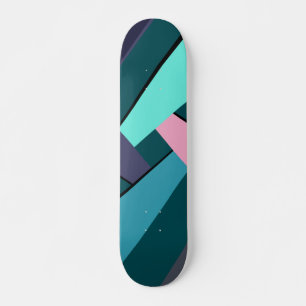 Skateboard Forma geométrica abstracta 6