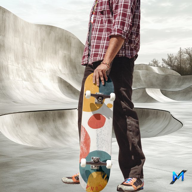 Skateboard Forma orgánica minimalista - Tierra moderna (Subido por el creador)