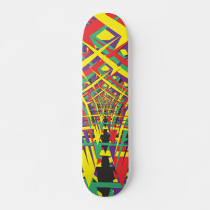 Skateboard Formas abstractas