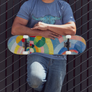 Skateboard Formas Circulares Robert Delaunay