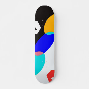 Skateboard Formas coloreadas