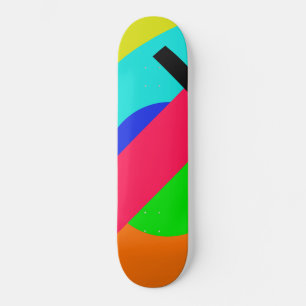 Skateboard Formas coloreadas