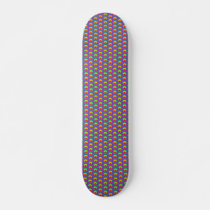 Skateboard Formas coloridas abstractas