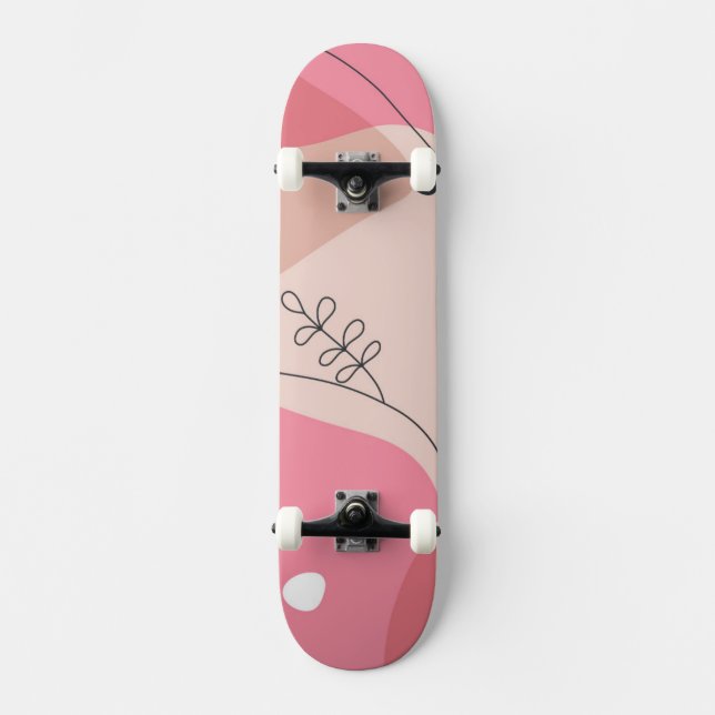 Skateboard Formas Simples Boho (Anverso)