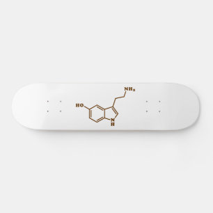 Skateboard Fórmula química molecular de serotonina