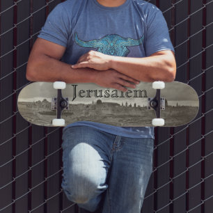 Skateboard Foto de Jerusalén Tierra Santa
