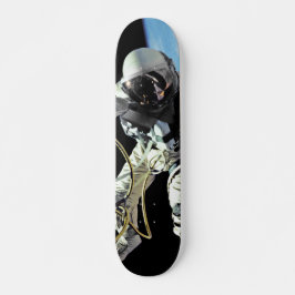 Skateboard Foto de la primera caminata espacial de astronauta