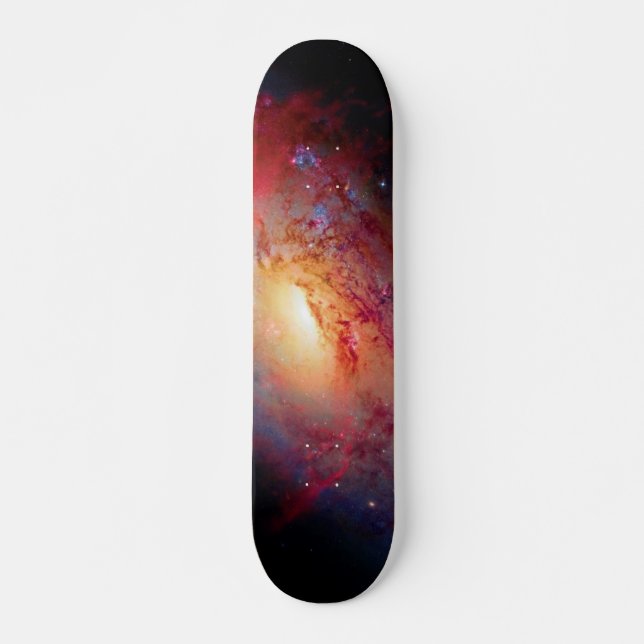 Skateboard Foto del espacio exterior de la Galaxia espiral Me (Anverso )