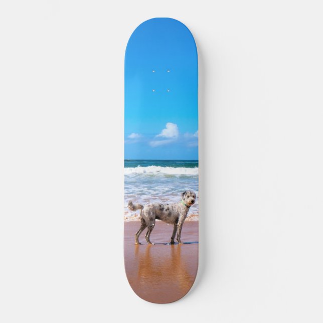 Skateboard Foto personalizado Haz tu propio diseño - Amo a mi (Anverso)