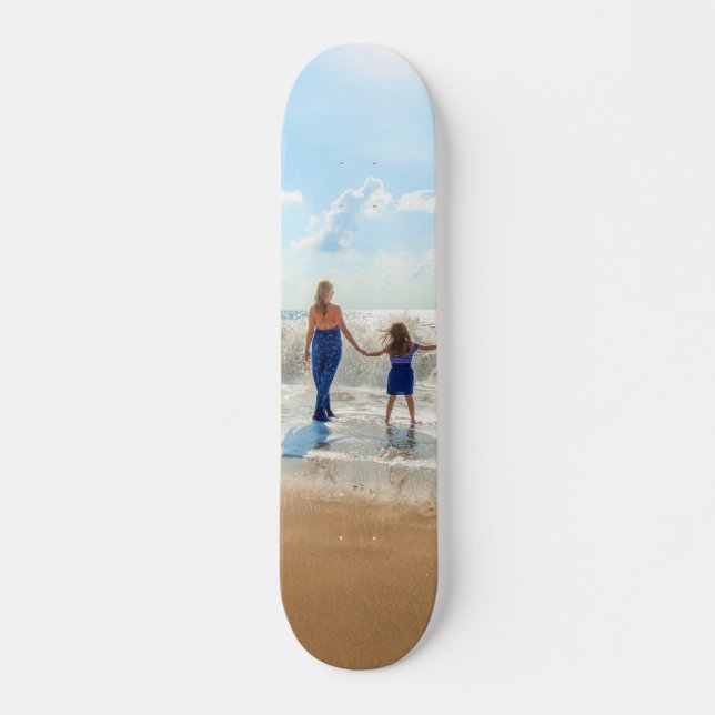Skateboard Foto personalizado - Único su propio diseño - Mejo (Anverso )