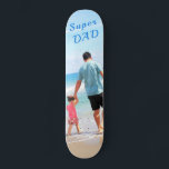 Skateboard Foto personalizado - Único su propio diseño - Supe<br><div class="desc">Foto personalizado - Su propio diseño - Especial - Padre personalizado / Niño / Familia / Amigos o Regalo personal - Añadir su foto / texto - Redimensionar y mover o eliminar y agregar elementos / imágenes con la herramienta de personalización. Elige / agrega tu fuente favorita / color de...</div>