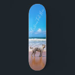 Skateboard Foto y texto personalizado - Su propio diseño - Mi<br><div class="desc">Foto y texto personalizado - Su propio diseño - Mi Mascota - Familia personalizada / Amigos o regalo personal - Añadir su foto y texto - Redimensionar y mover o eliminar y agregar elementos / texto con herramienta de personalización ! Elige / agrega tu fuente favorita / color de texto...</div>