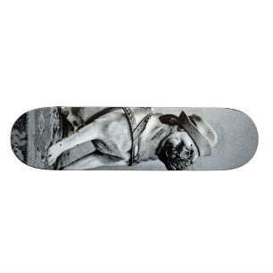 Skateboard Fotografía con clase del barro amasado del vintag