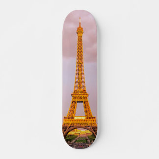 Skateboard Fotografía romántica de la Torre Eiffel | París, F