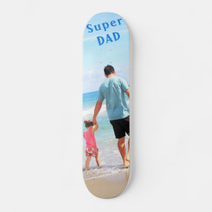 Skateboard fotográfico personalizado tu papá con t