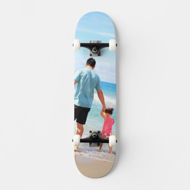 Skateboard fotográfico personalizado Tu propio dis (Anverso)