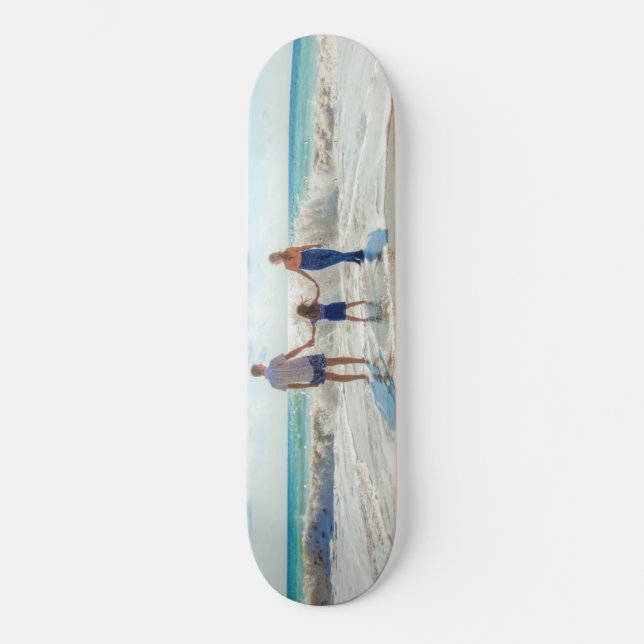 Skateboard fotográfico personalizado Tu propio dis (Anverso)