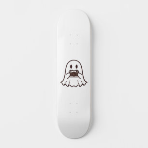 Skateboard Fotógrafo fantasma de Halloween lindo