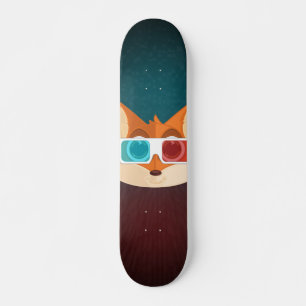 Skateboard Fox - 3D