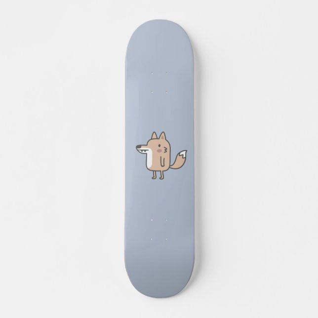 Skateboard Fox amistoso (Anverso )