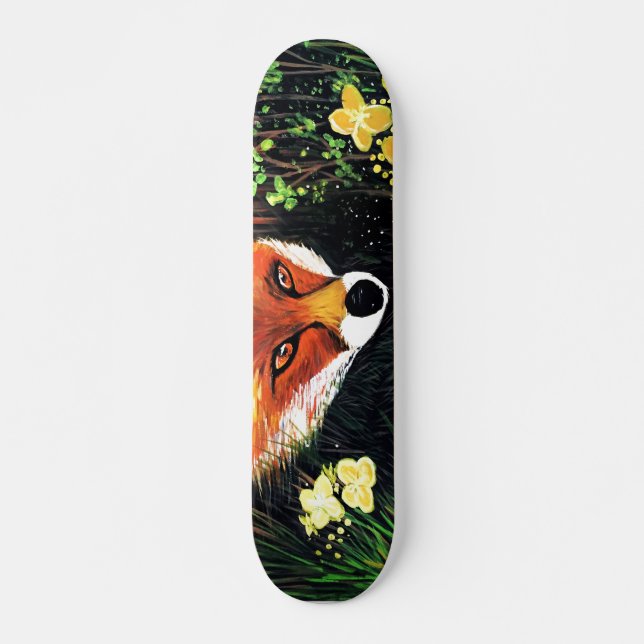 Skateboard Fox en la Naturaleza (Anverso )