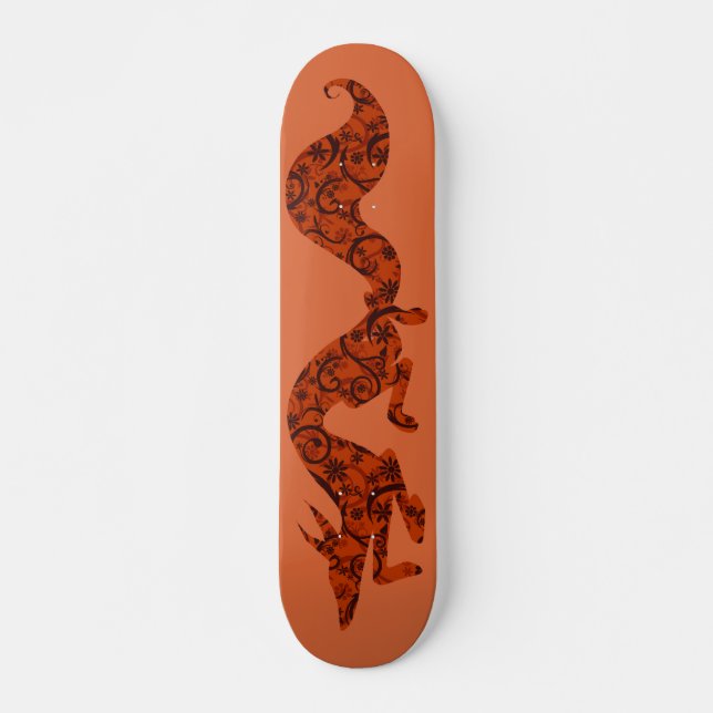 Skateboard Fox floral (Anverso )