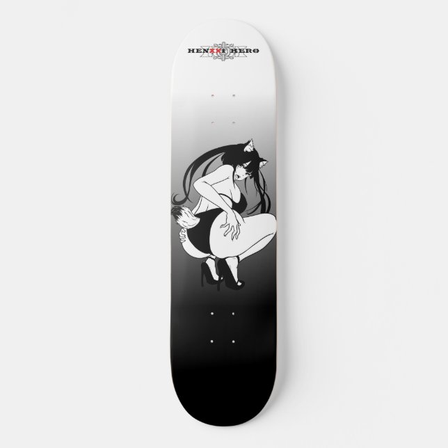 Skateboard Fox Girl (Anverso)