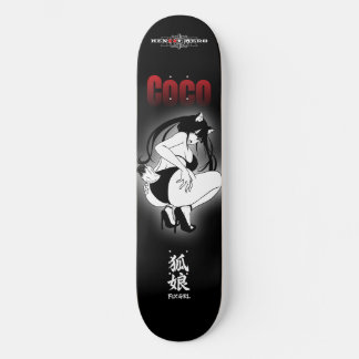 Skateboard Fox girl Coco