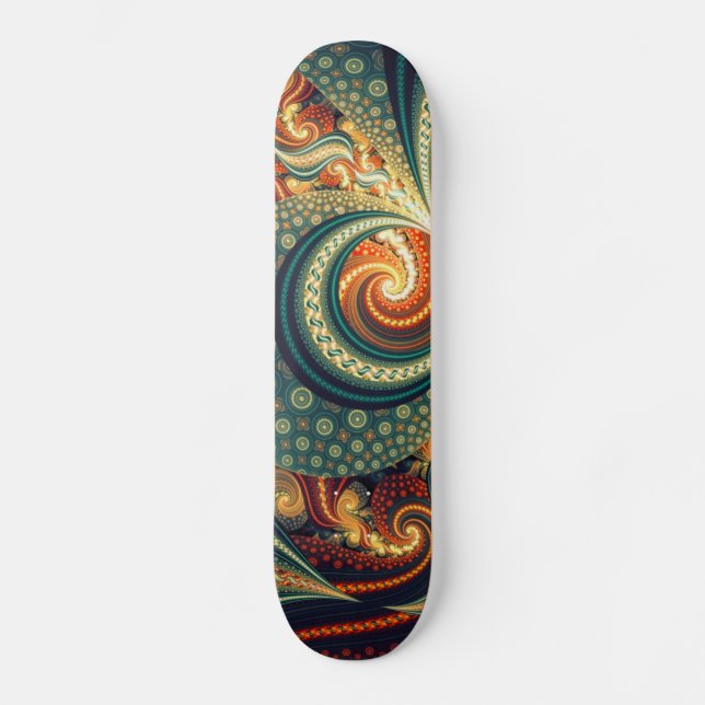 Skateboard Fractal (Anverso)