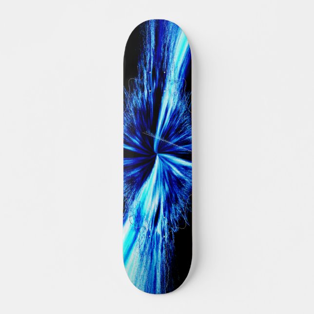 Skateboard Fractal abstracto de Digitaces del chapoteo (Anverso )