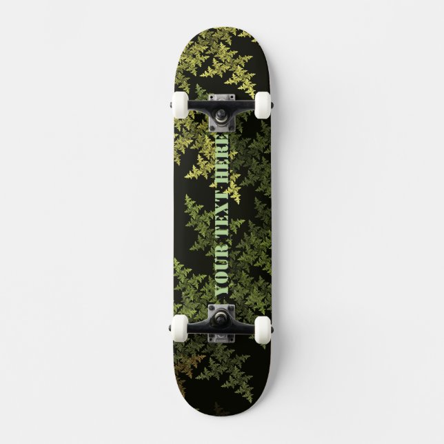 Skateboard Fractal Camouflage (Anverso)