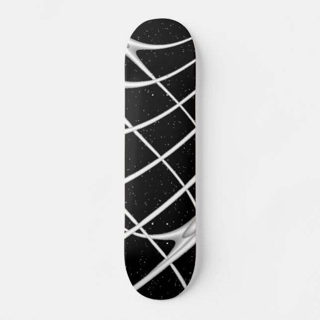 Skateboard Fractal espacial (Anverso)