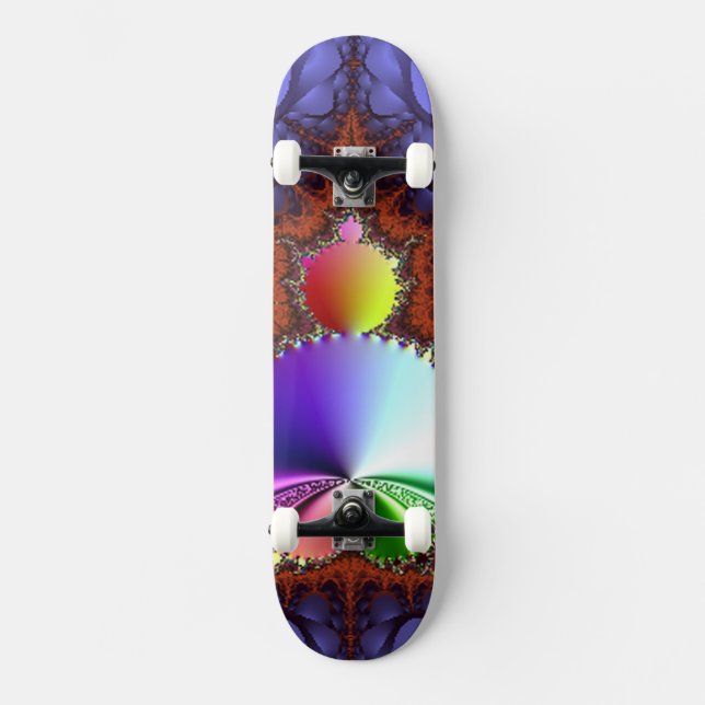 Skateboard Fractal Journey (Anverso)