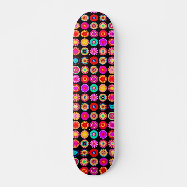 Skateboard Fractal Mandala (Anverso )